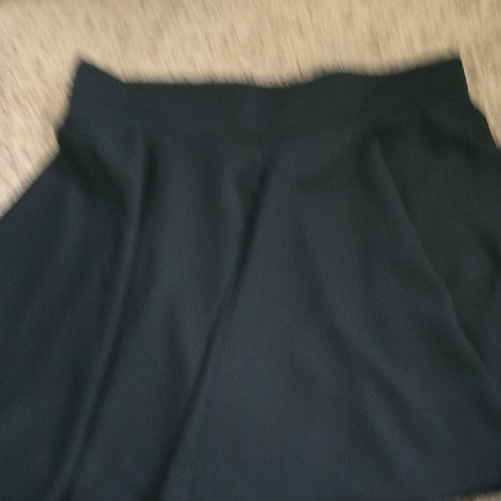Chic Black Skater Skirt